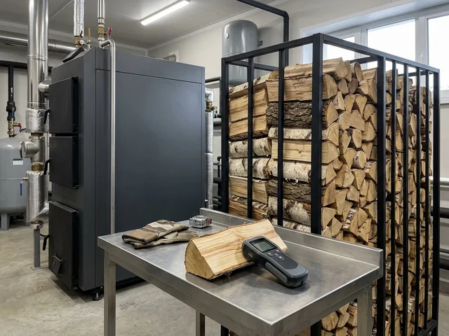 Подбор дров для пиролизного котла в Некрасовке